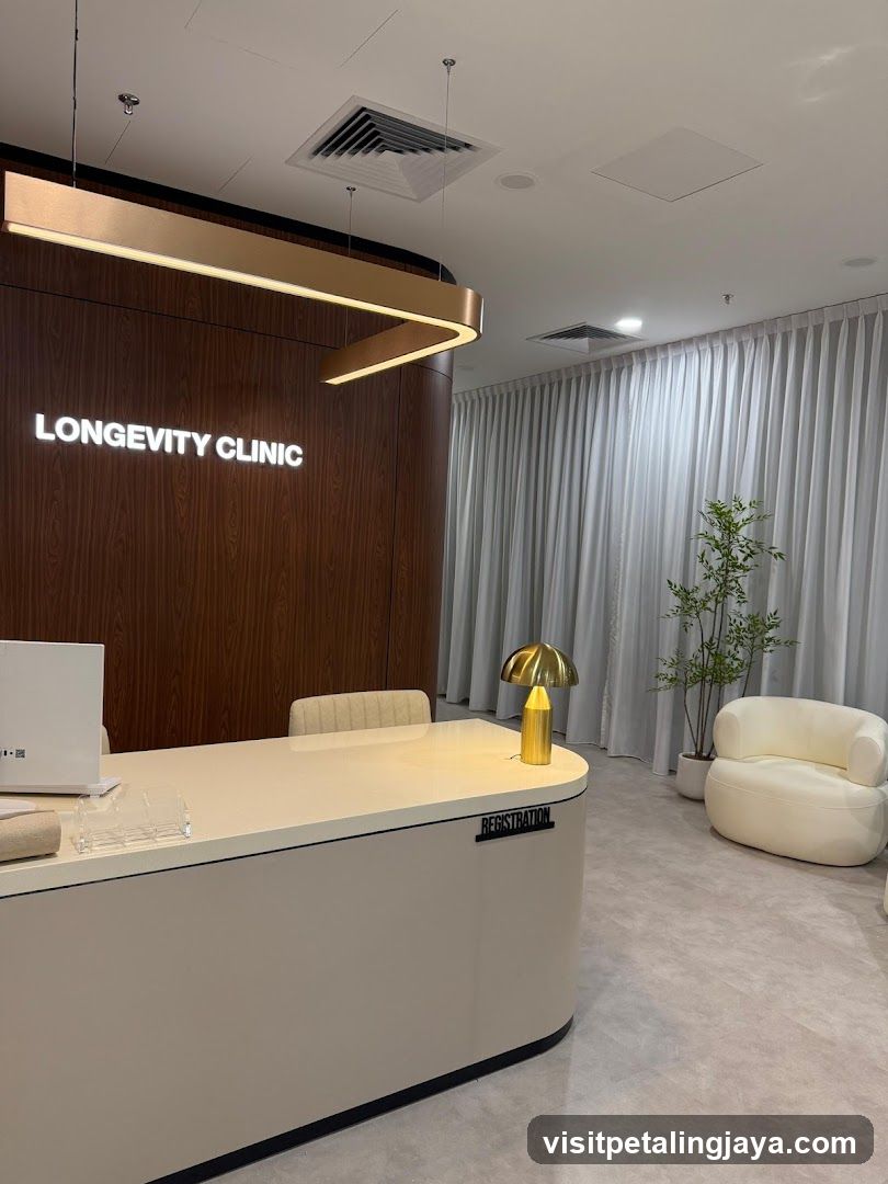Longevity Clinic Reception Area