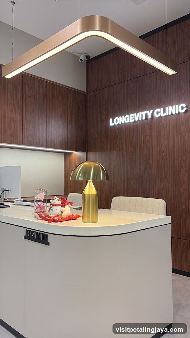 Longevity Clinic Reception Area