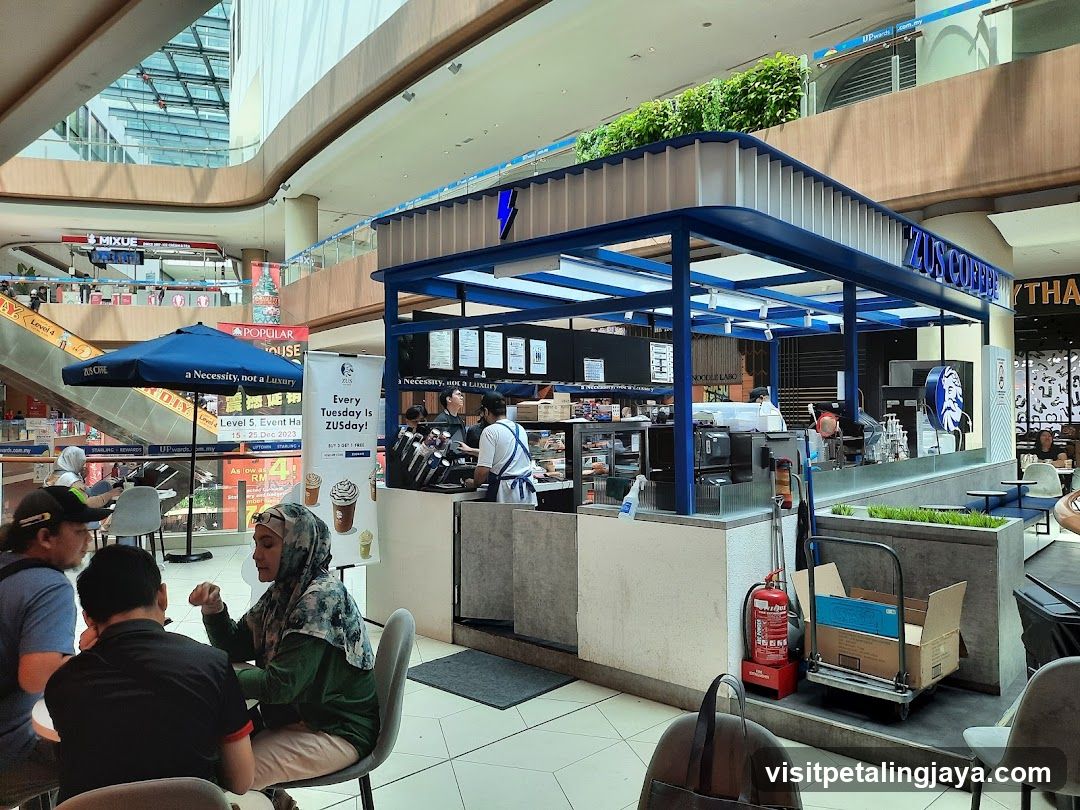 Mall Food Court Scene