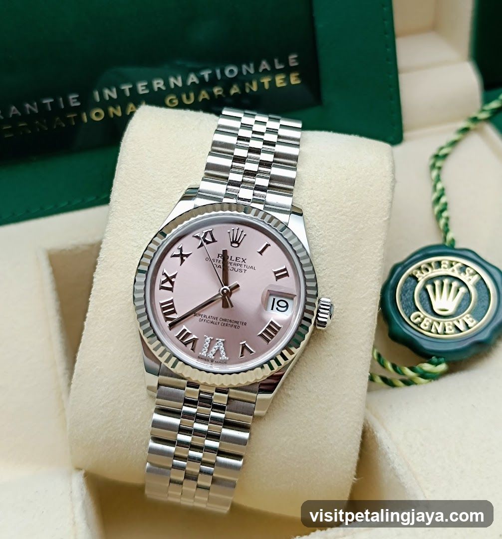 Rolex Datejust Watch Display