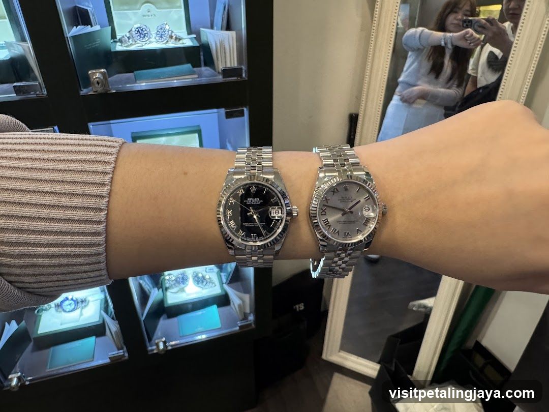 Watches Displayed on Wrist