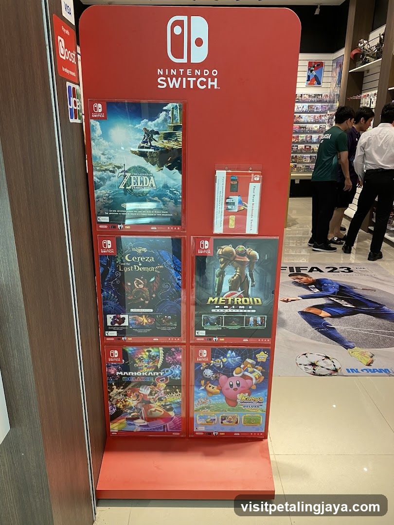 Nintendo Switch Game Display Stand