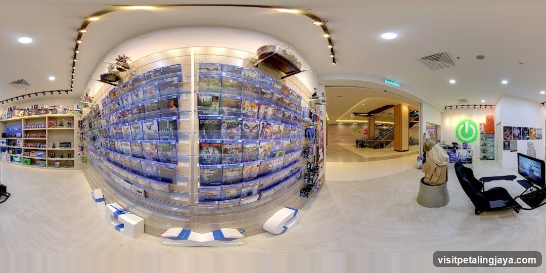 Video Game Store Interior