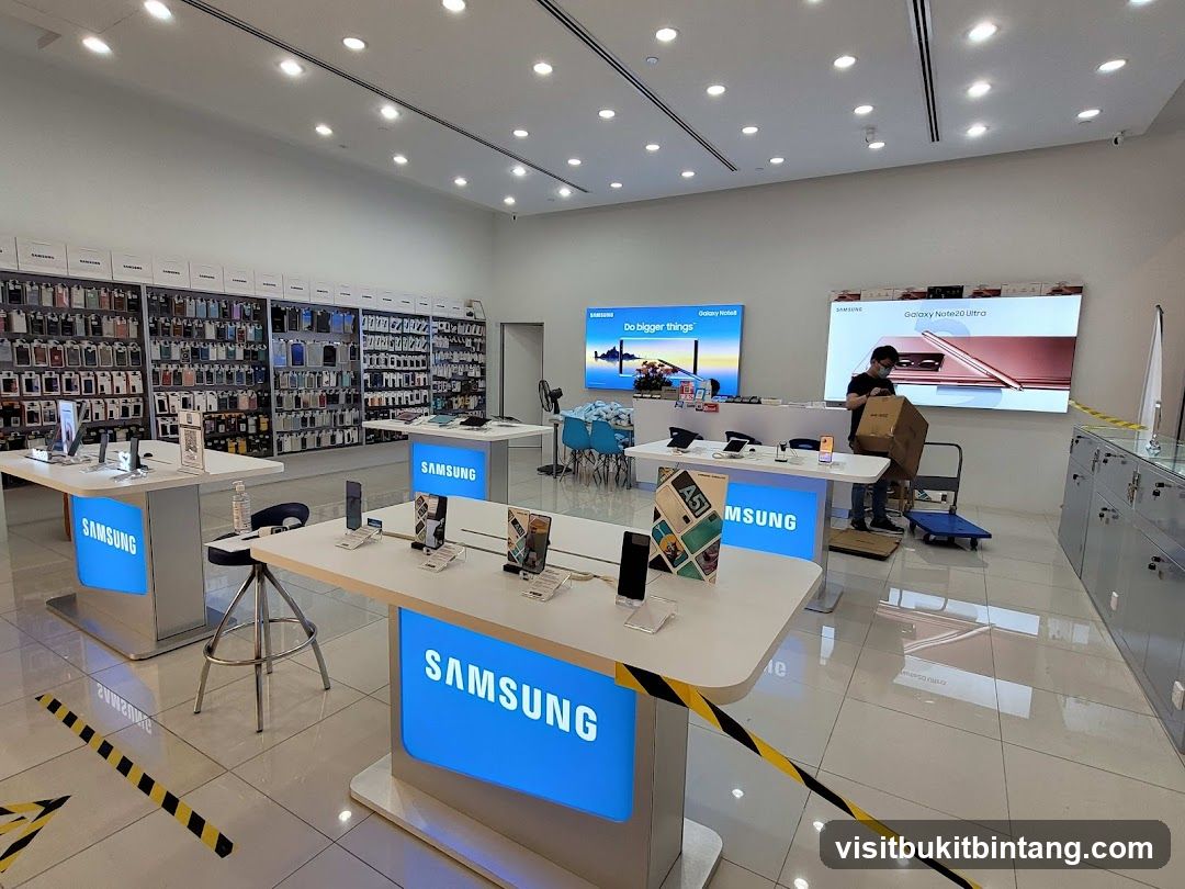 Samsung Store Interior