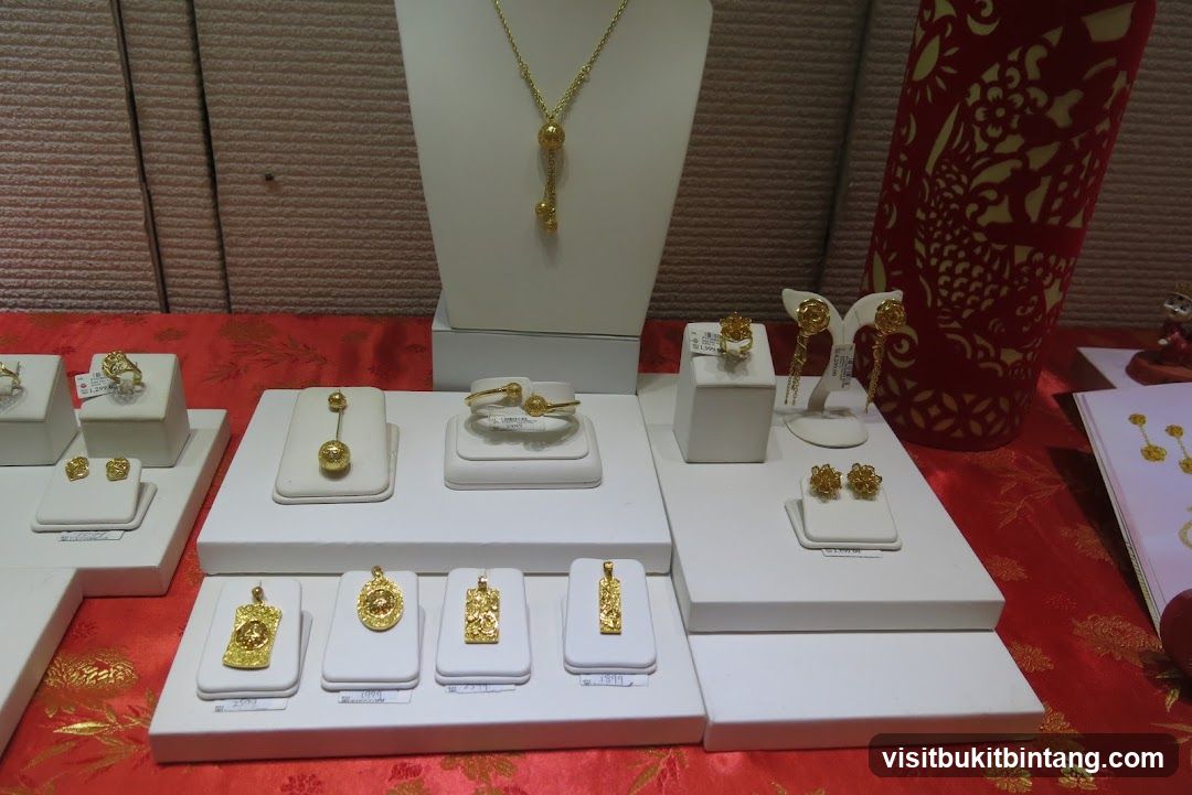 Gold Jewelry Display