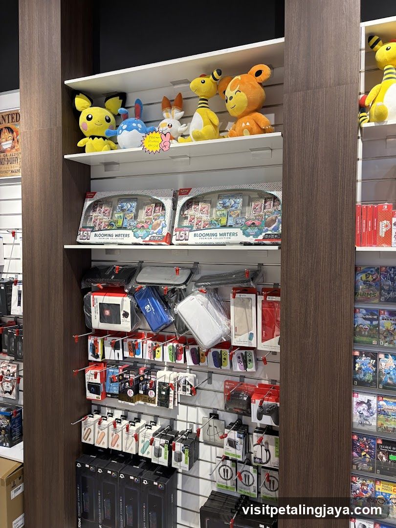 Toy and Game Store Interior