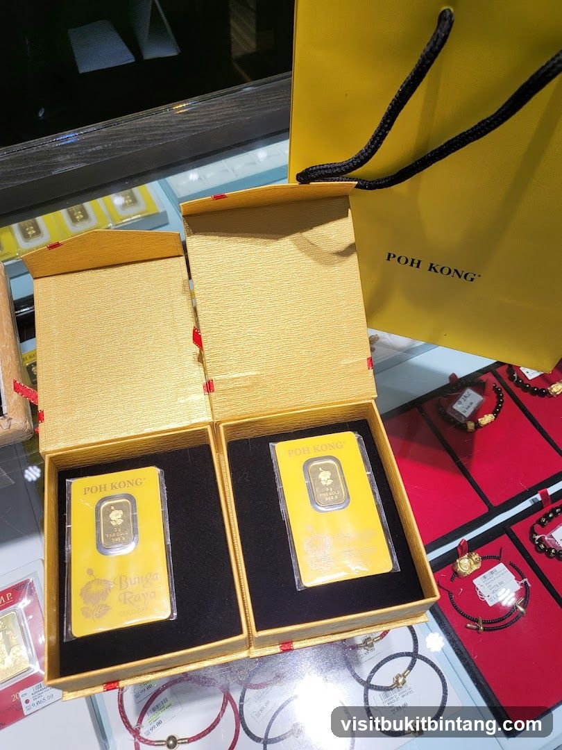 Gold Bars and Jewelry