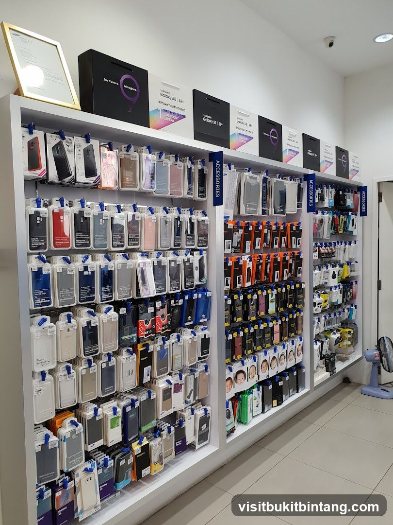 Phone Accessories Display