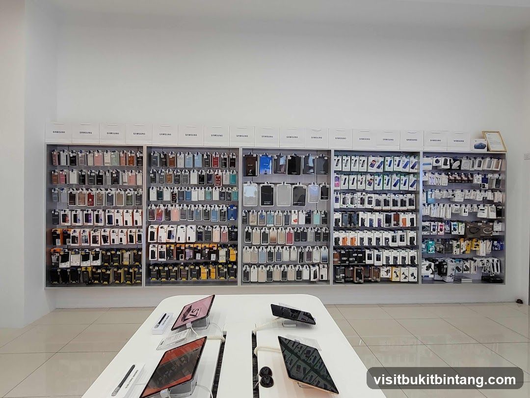 Samsung Accessories Display