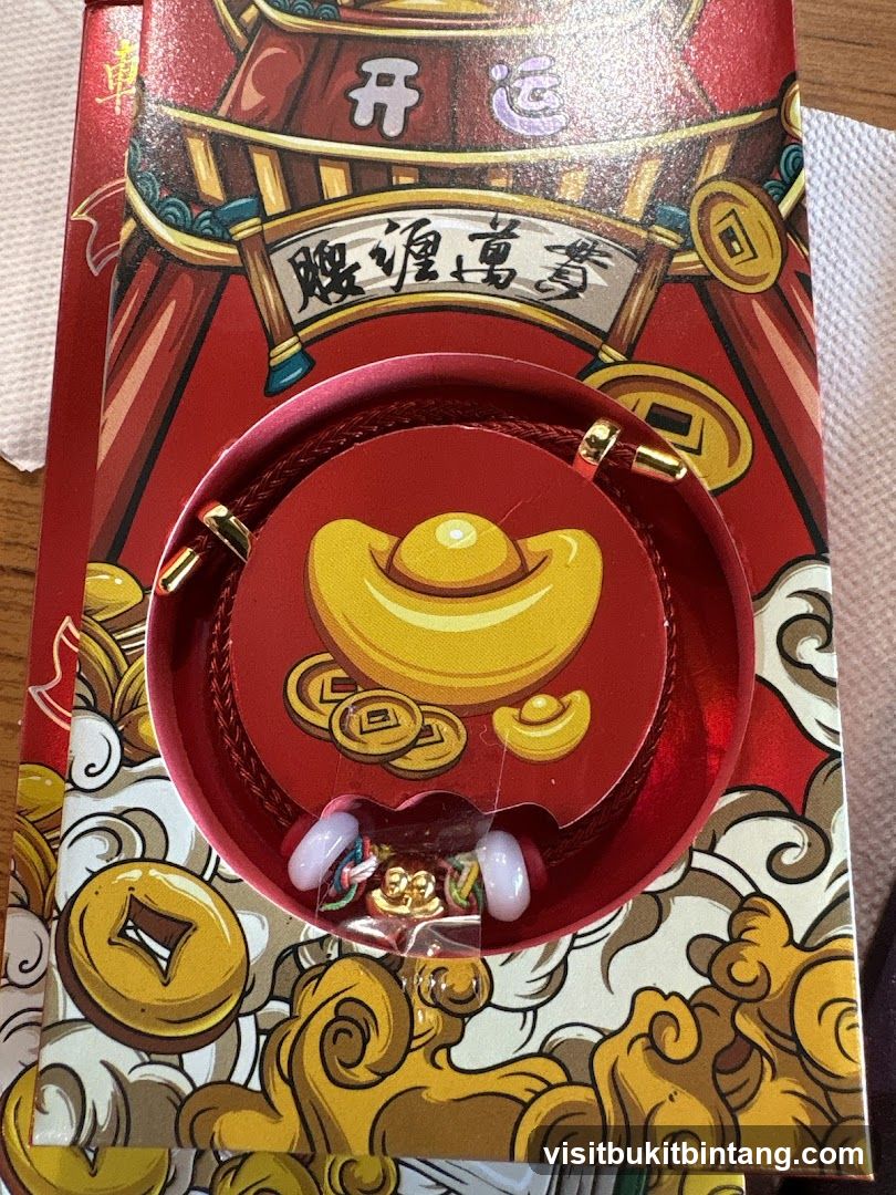 Chinese New Year Bracelet Packaging