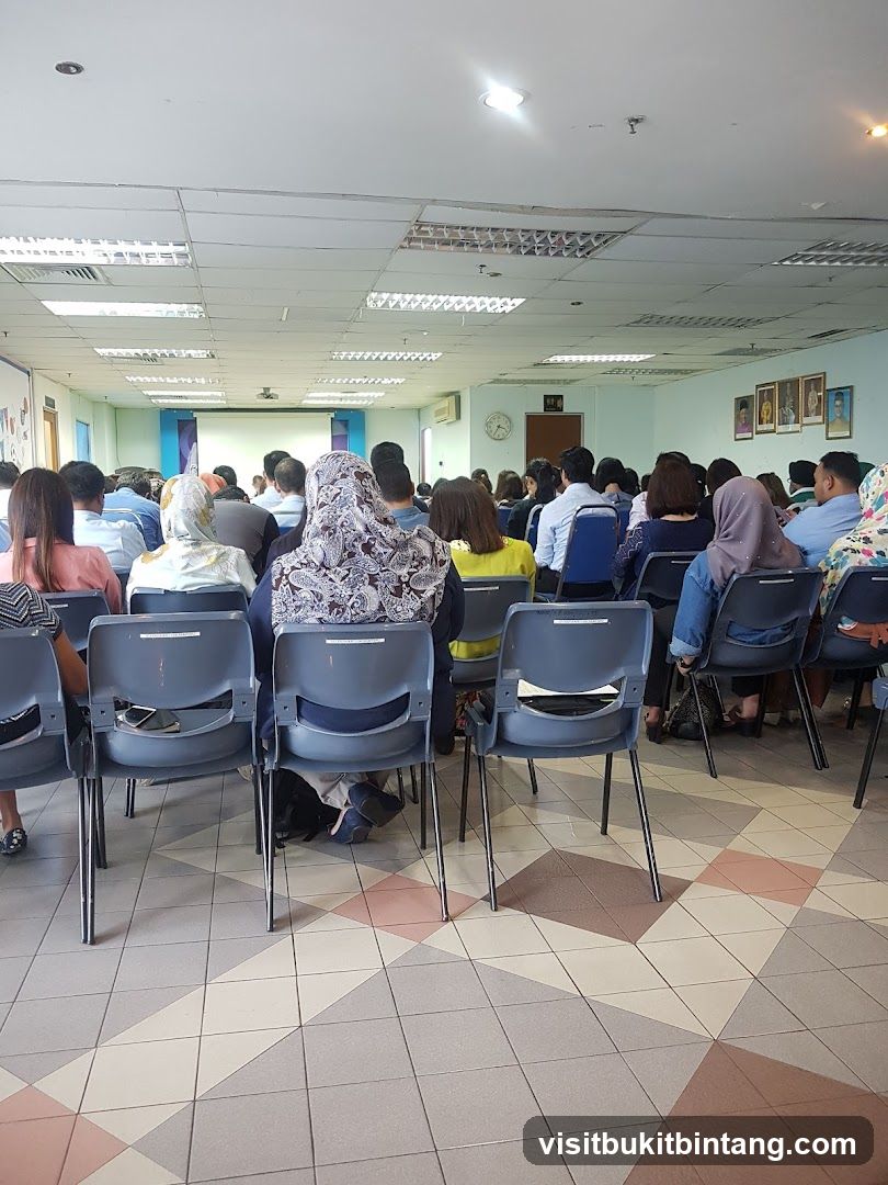 Audience in a lecture hall
