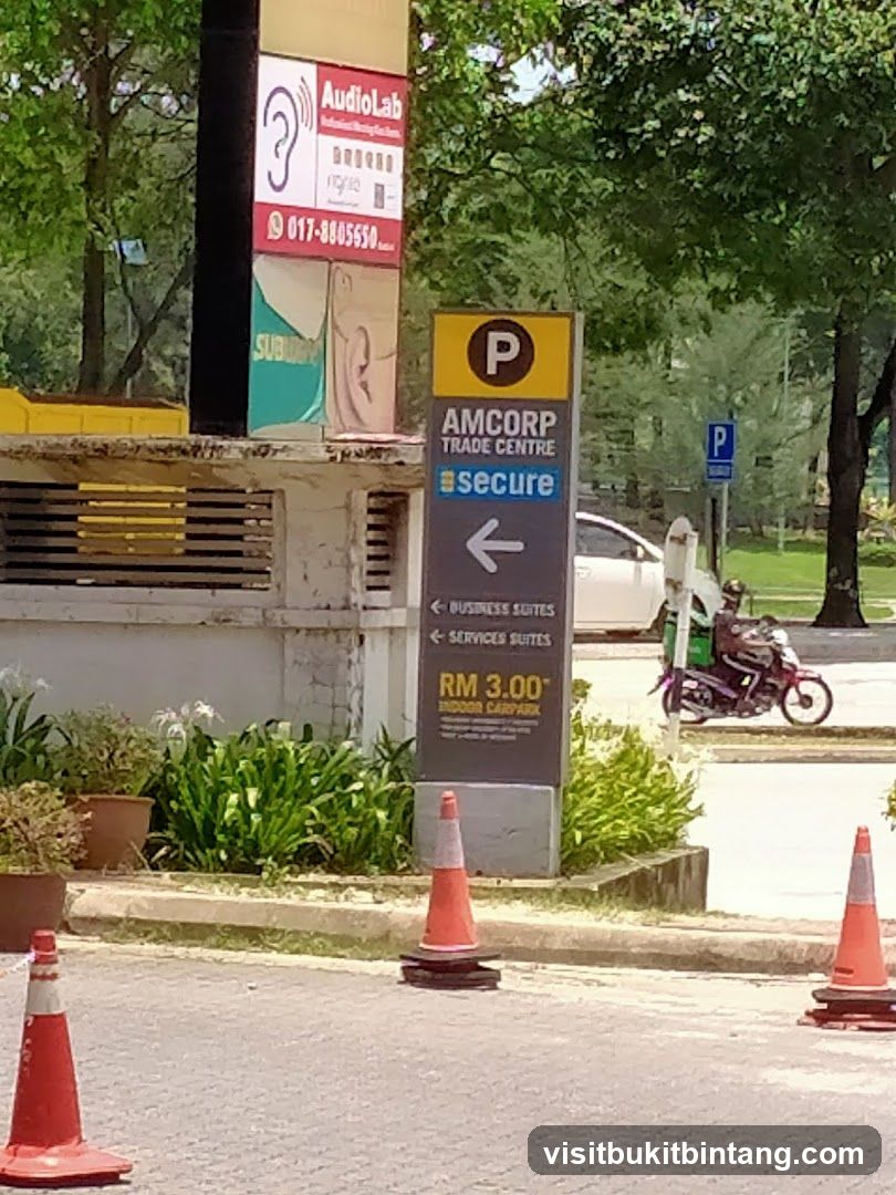 Amcorp Trade Centre Signage
