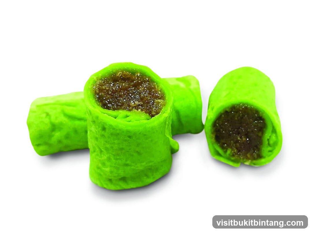 Green Rolled Candies