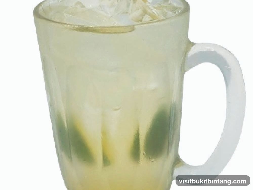 Iced Drink in a Mug