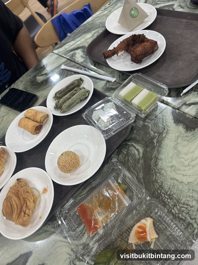 Assortment of Malaysian Food Items
