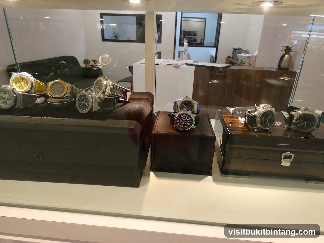 Luxury Watches Display
