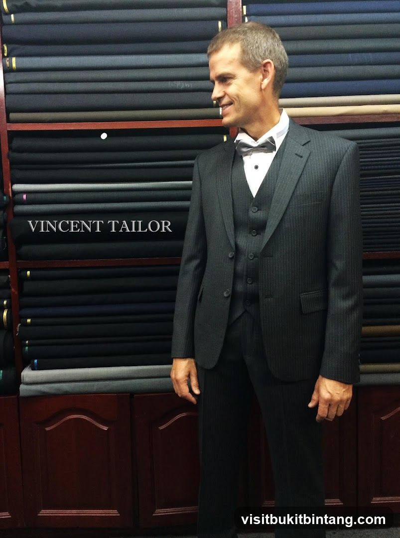 Man in a Suit in a Tailor Shop