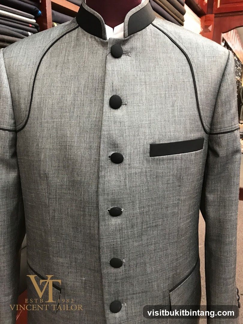Custom Tailored Grey Jacket