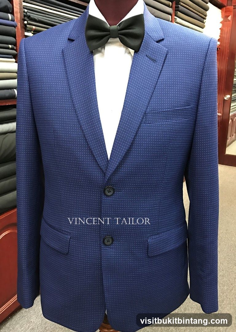 Blue Suit with Bowtie
