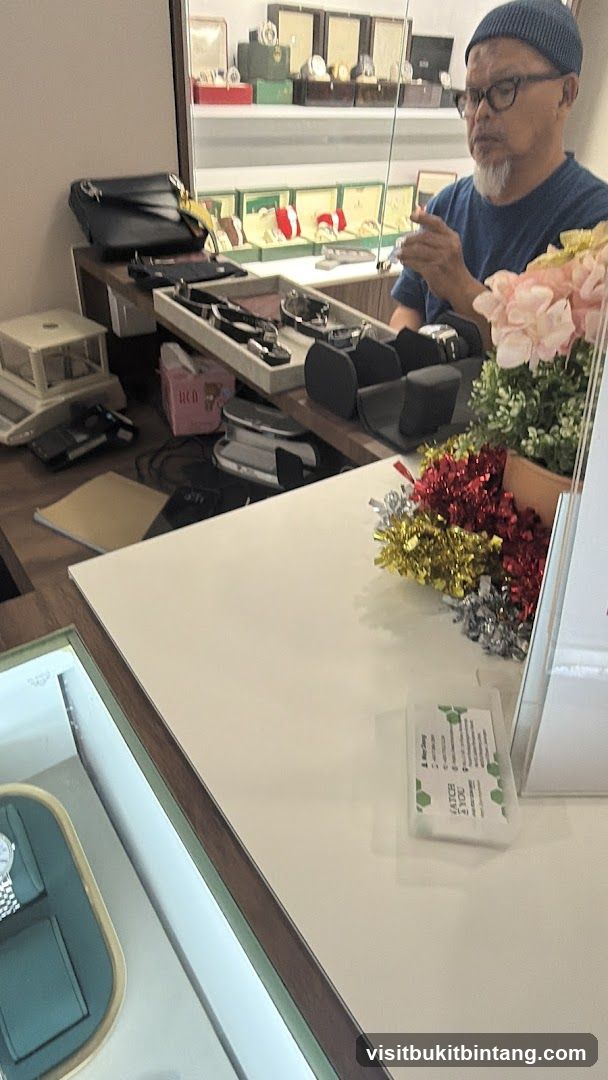 Watch Shop Counter