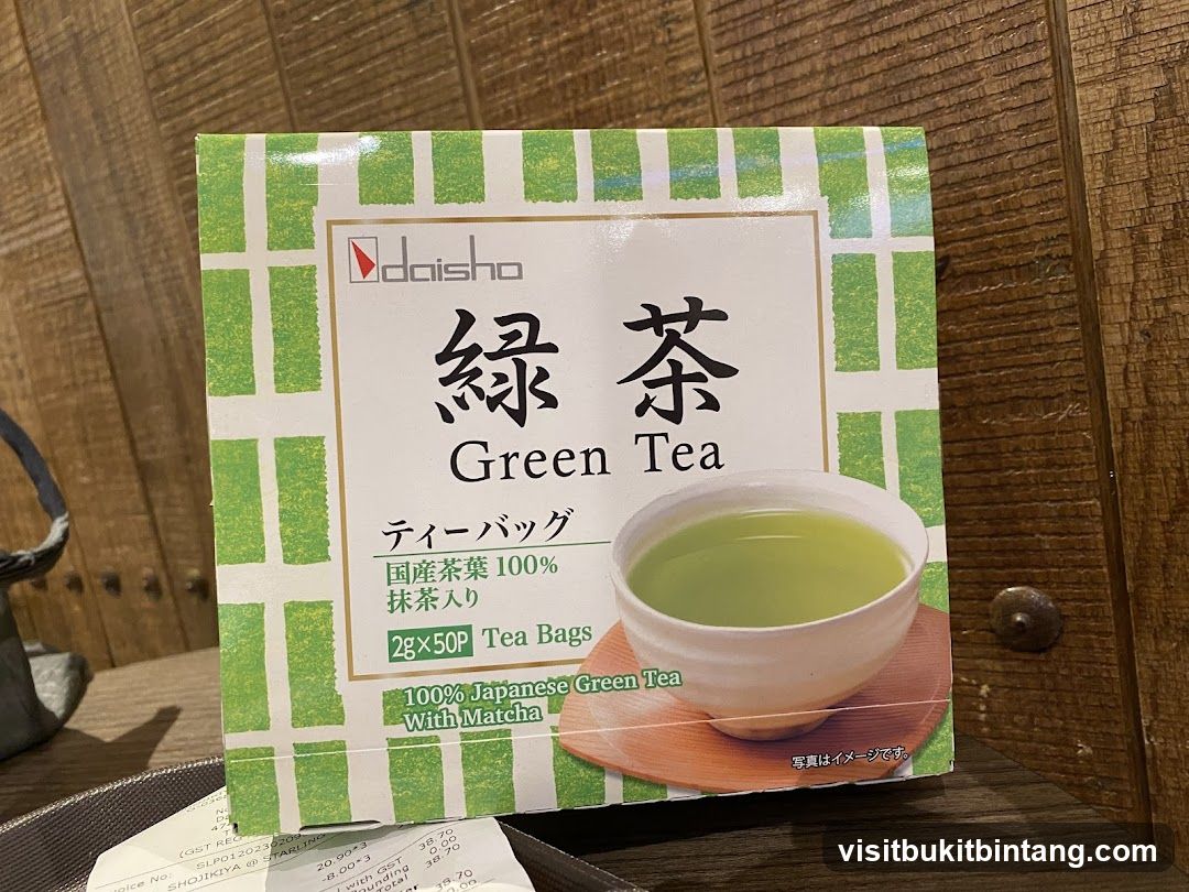 Daisho Green Tea Box