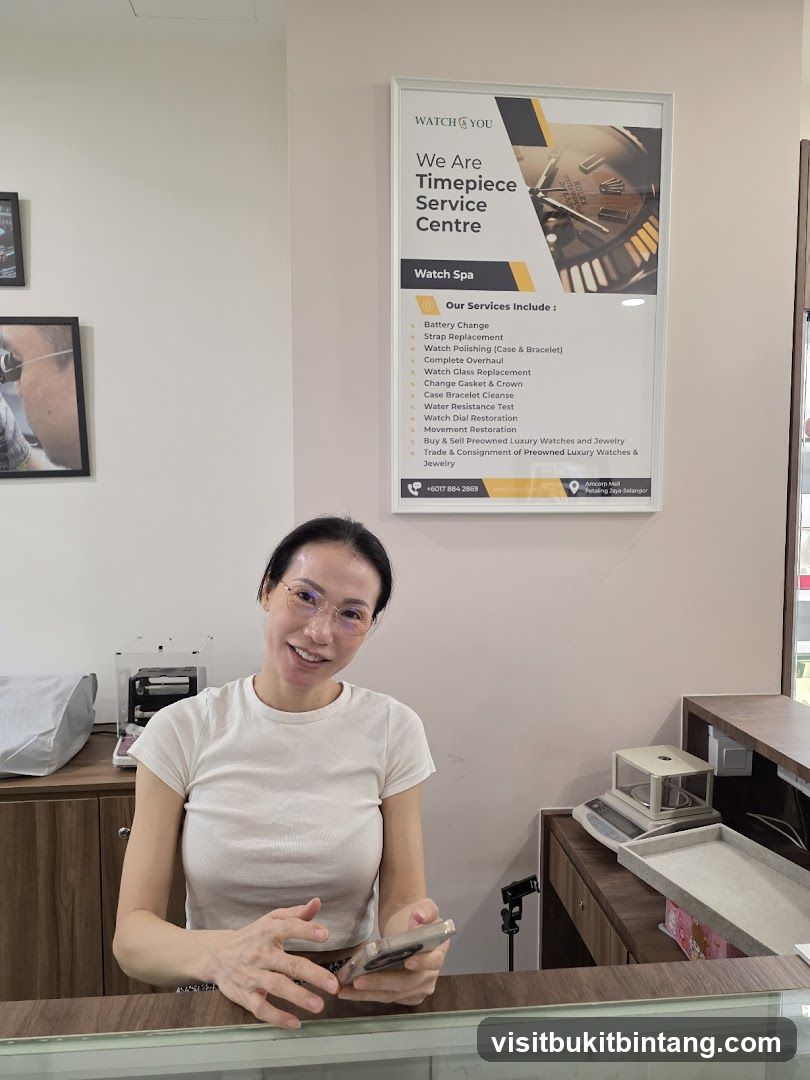 Watch Service Centre Poster