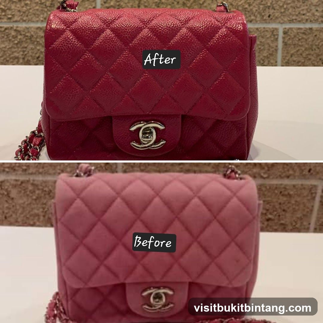 Chanel Bag Before and After