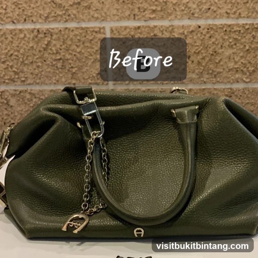 Green Leather Handbag