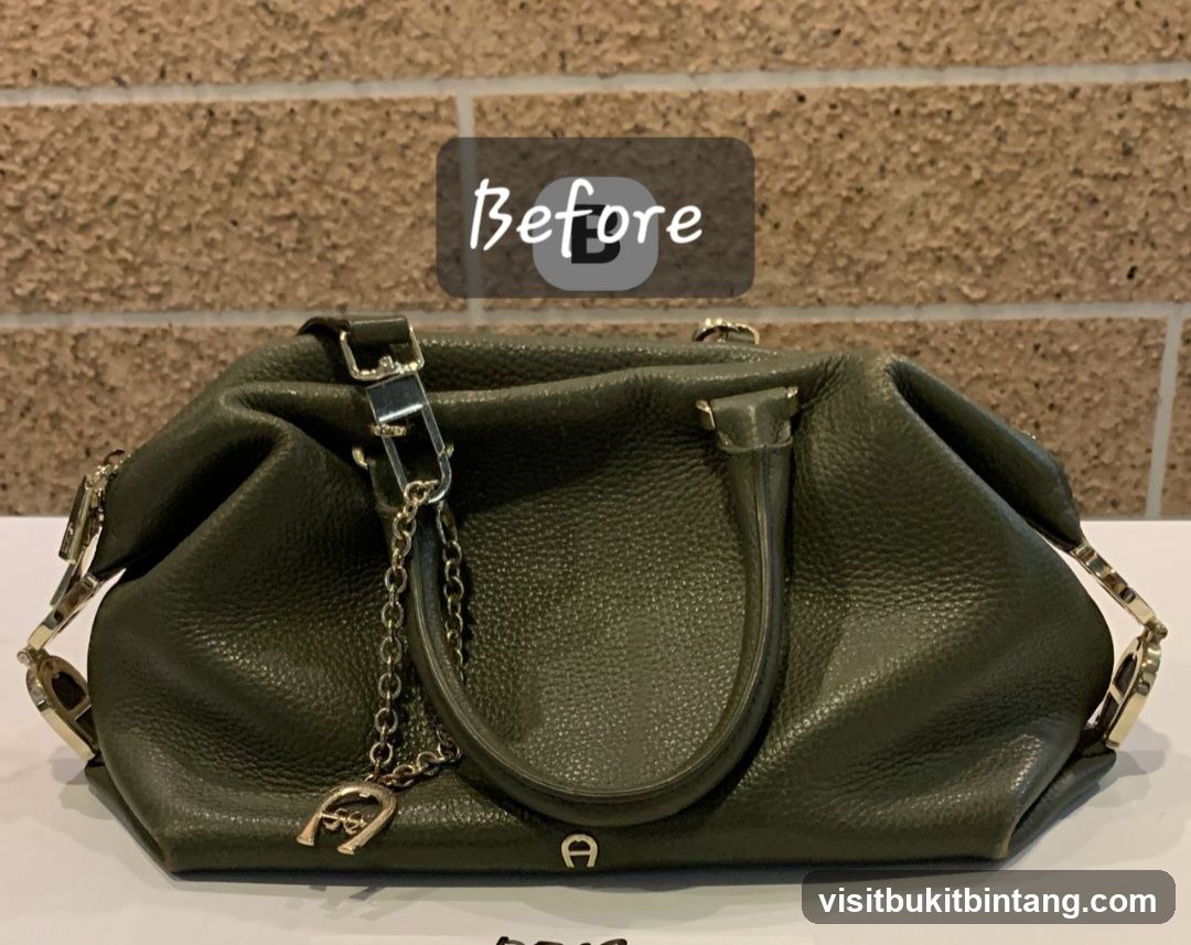 Green Leather Handbag