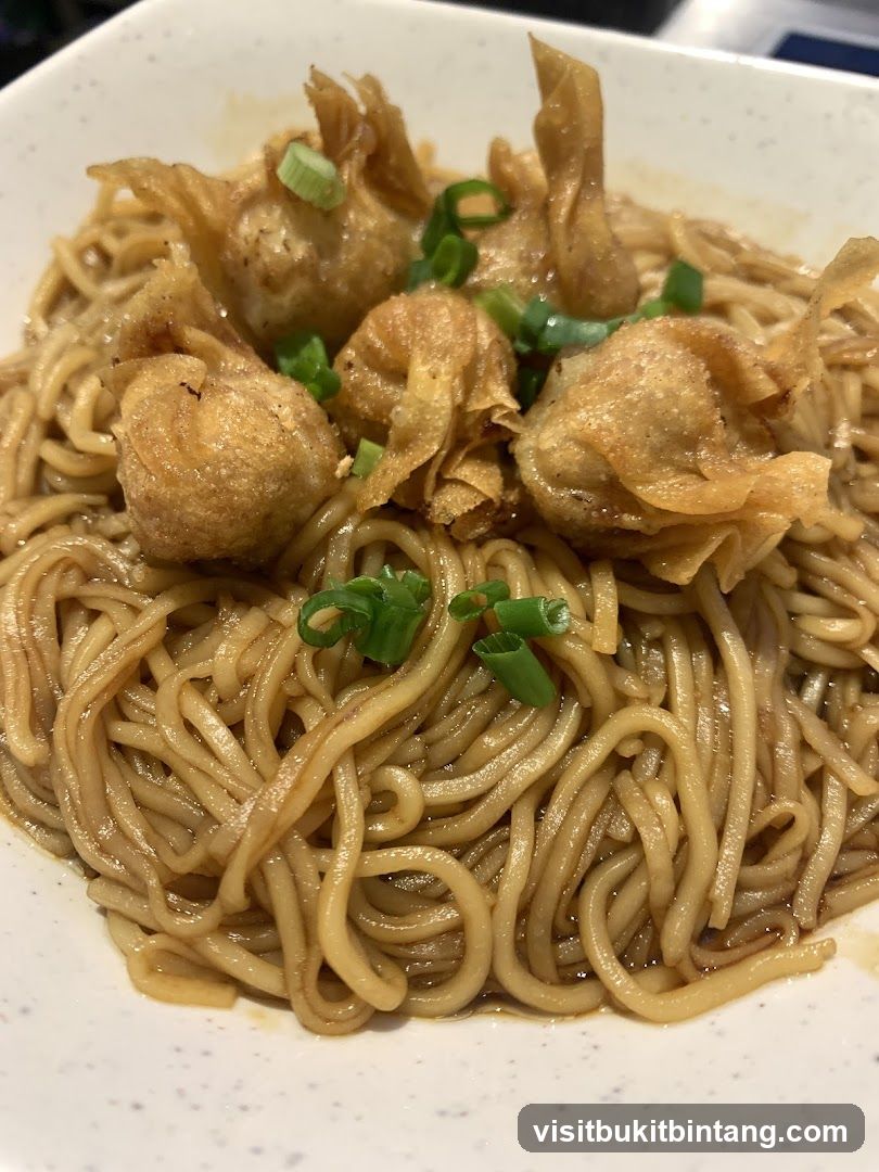 Noodles with Wontons