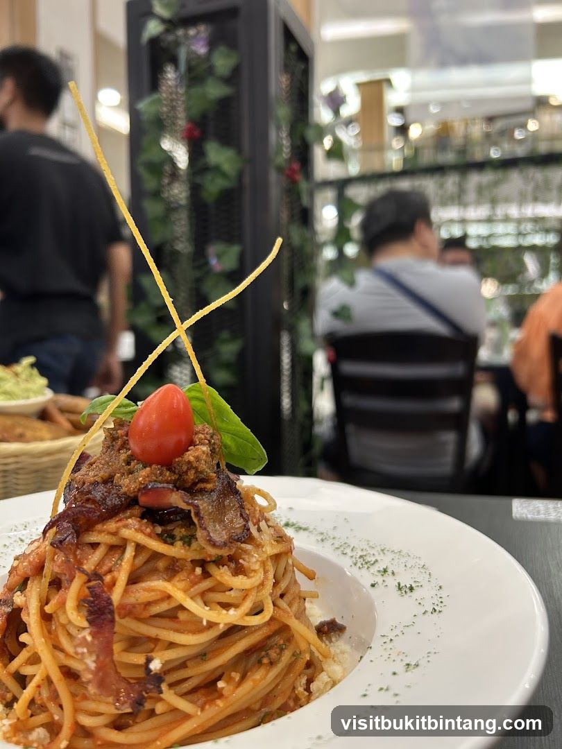 Spaghetti with Toppings