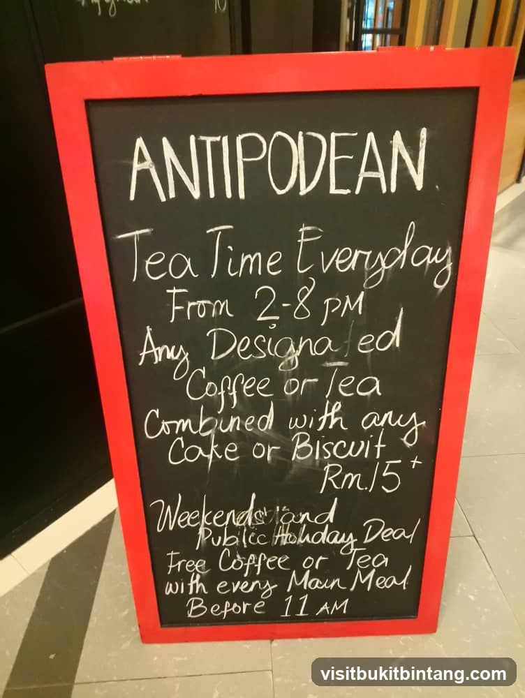Antipodean Tea Time Deal