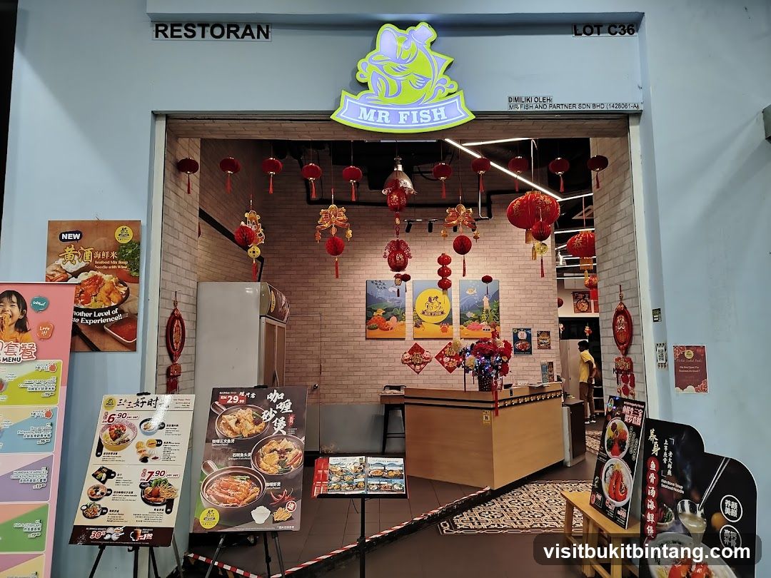 Mr Fish Seafood Noodle Atria Shopping Gallery