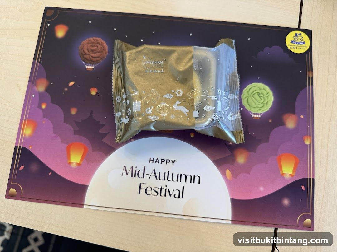 Mid-Autumn Festival Mat with Mooncake