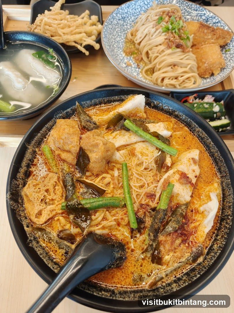 Curry Laksa and Noodles