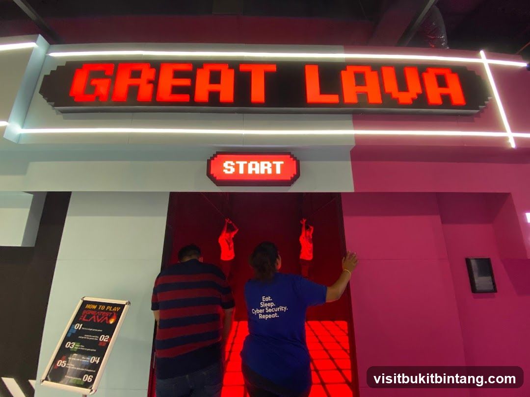 Great Lava Game Entrance