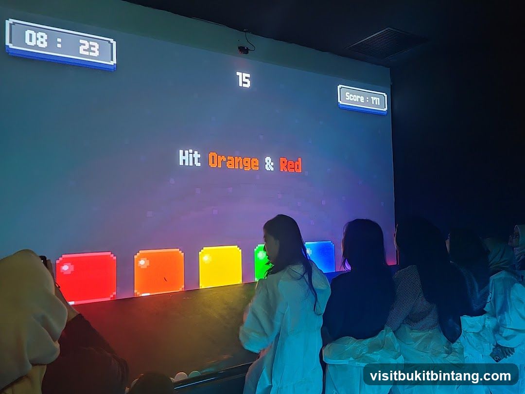 Interactive Game Screen