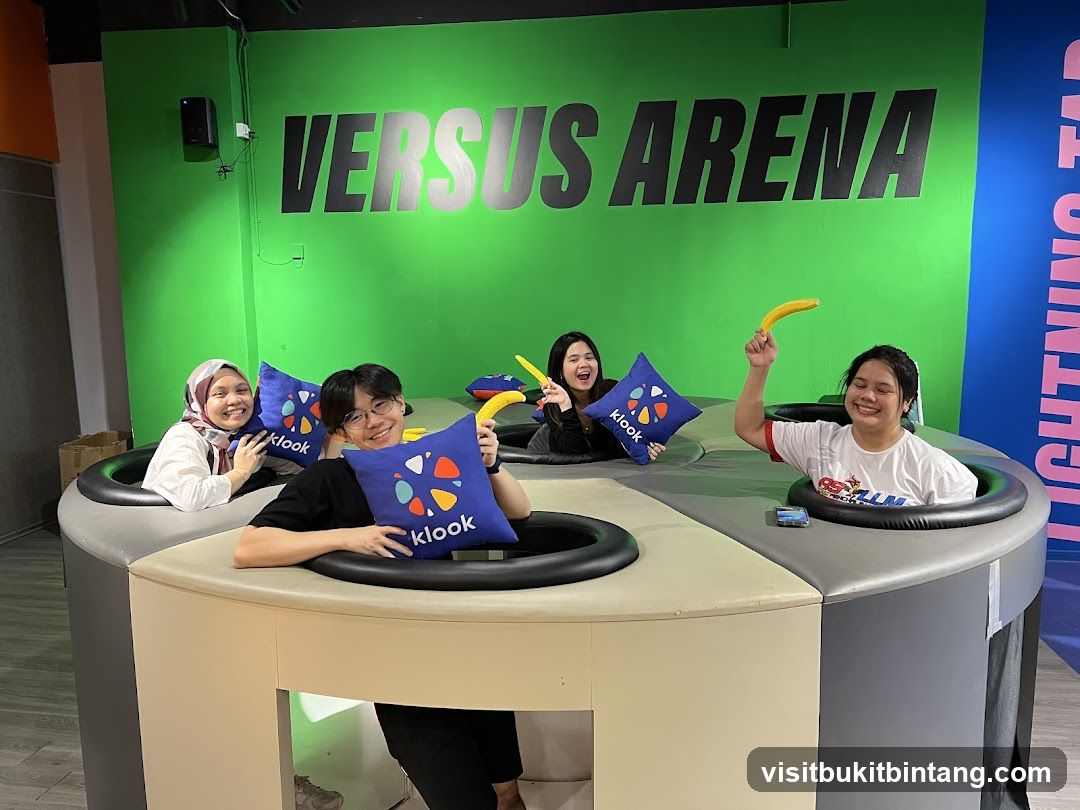 People playing at Versus Arena