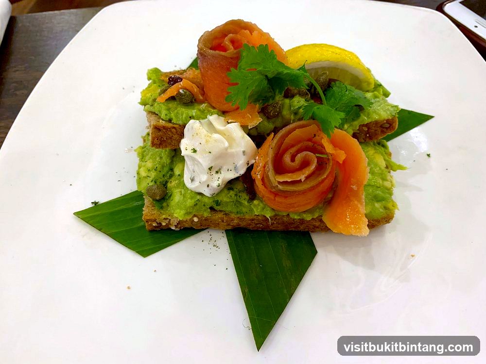 Avocado Toast with Smoked Salmon