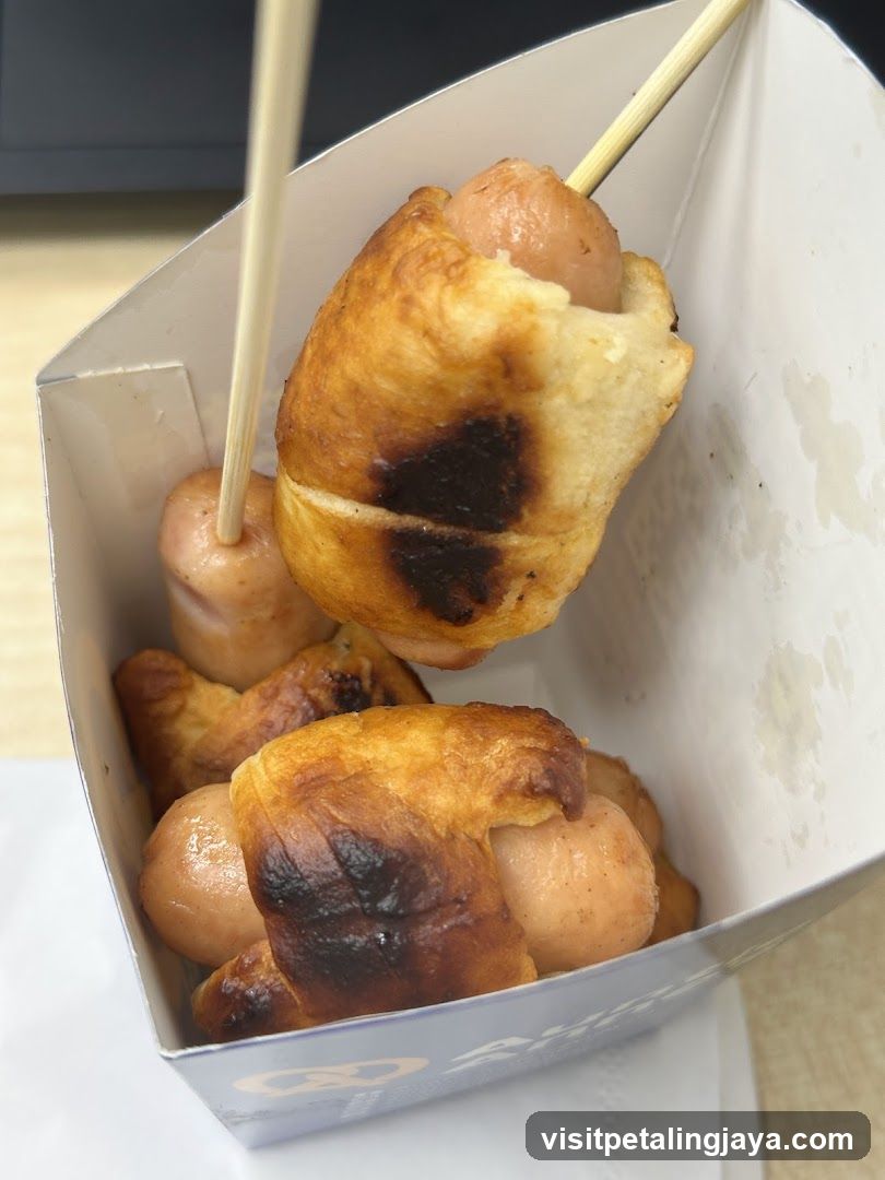Sausage in pastry