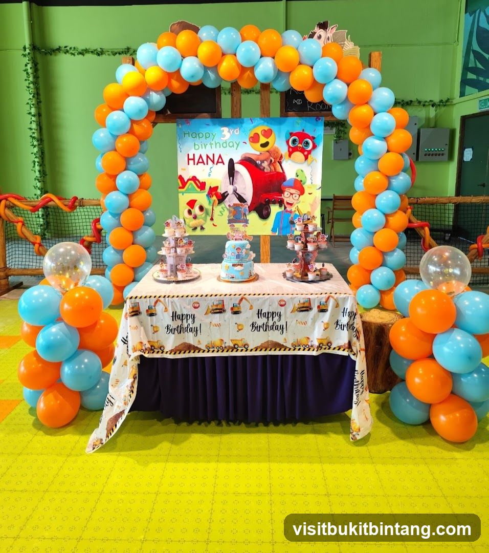 Birthday Party Setup