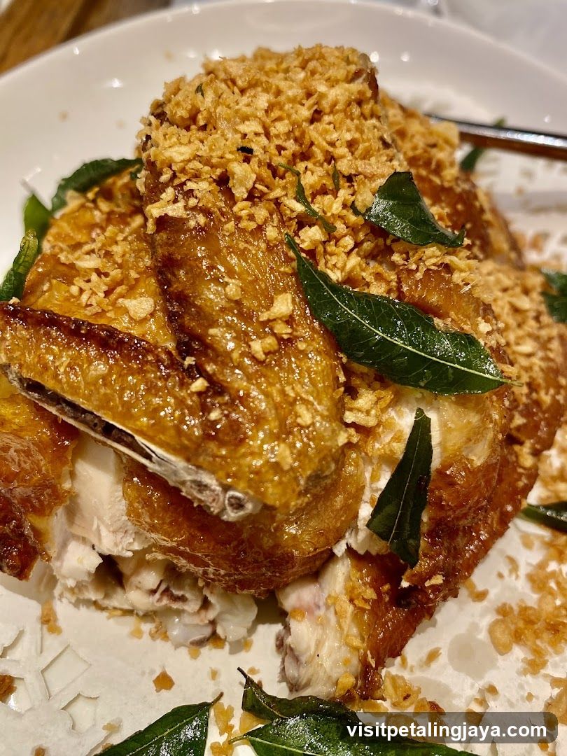 Roasted Chicken with Crispy Topping
