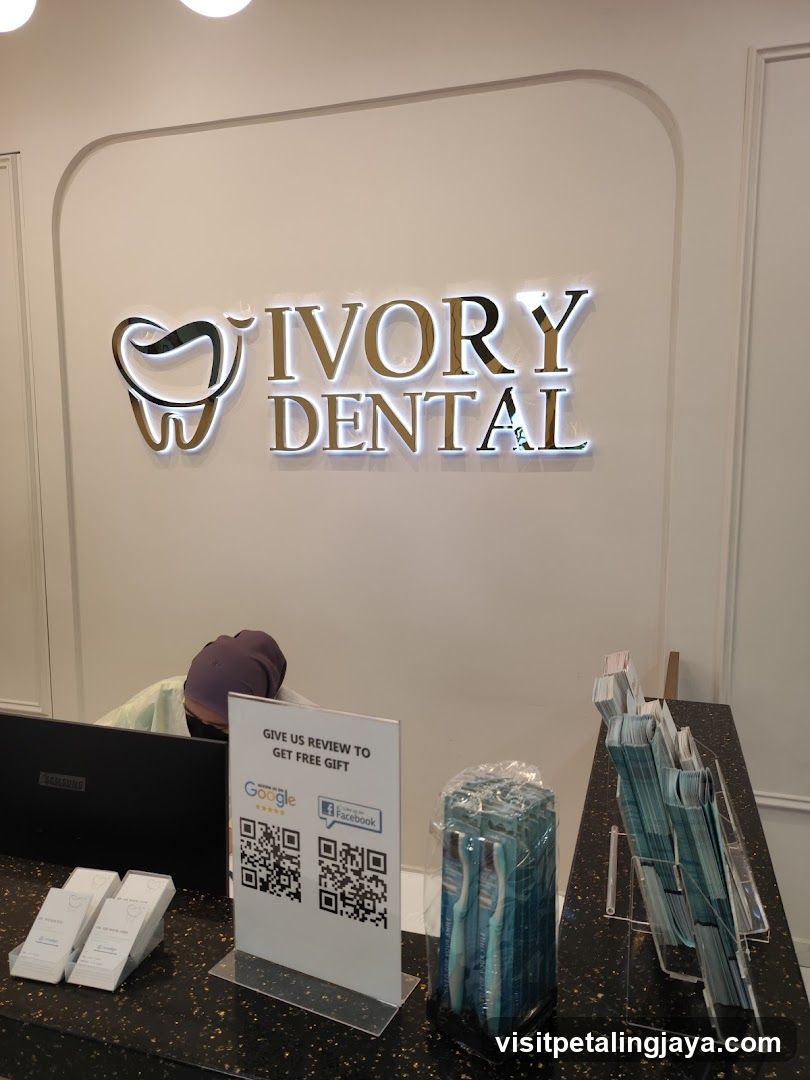Ivory Dental Reception Area