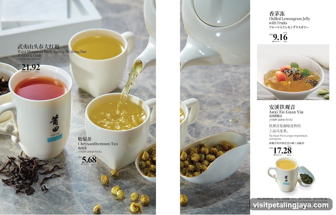 Tea Products Catalog Page