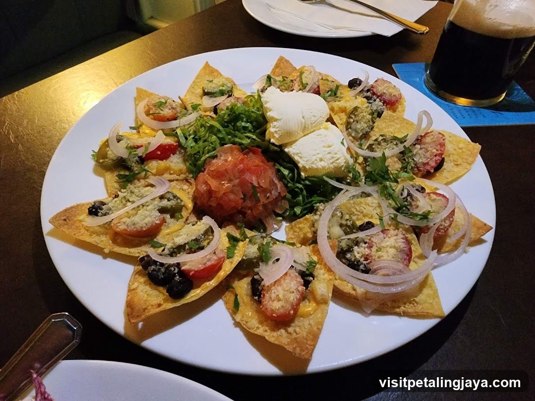 Chips and Cheese Platter with Tomatoes