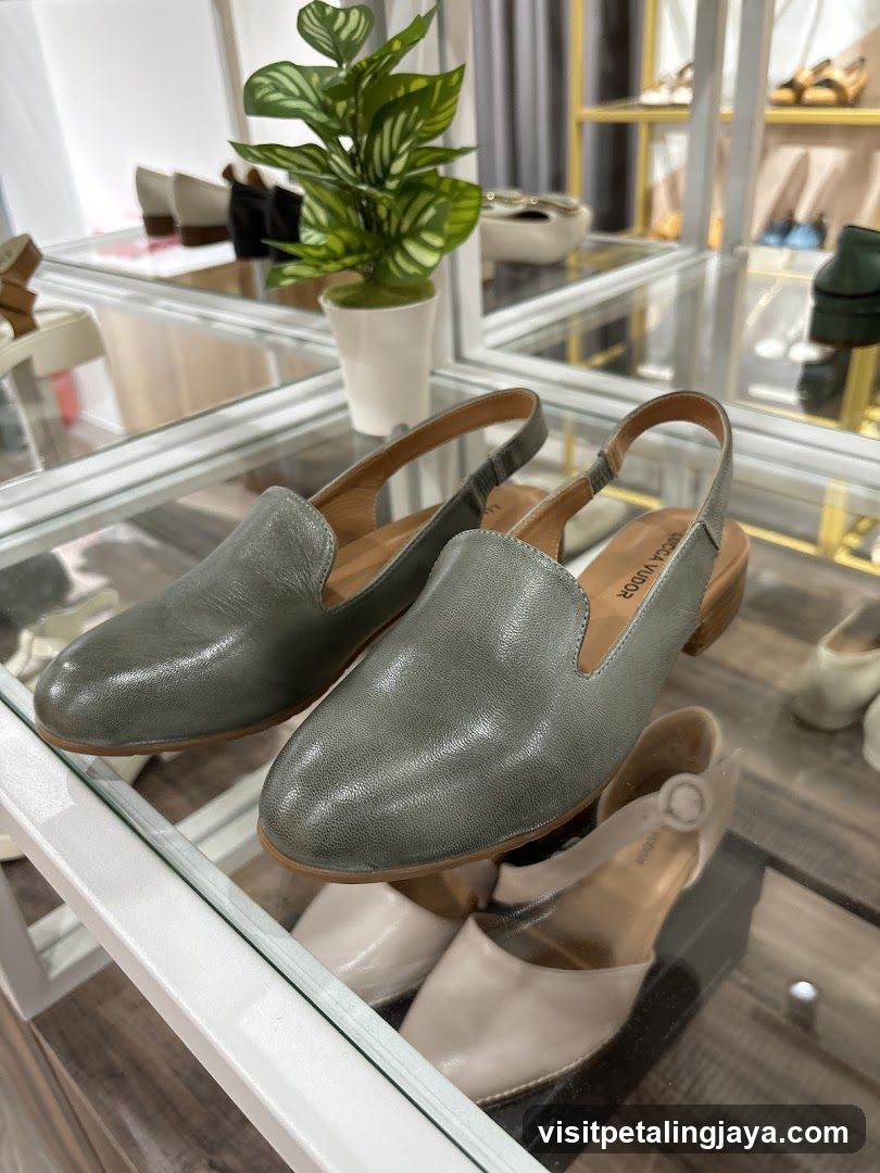 Shoe Display in Store