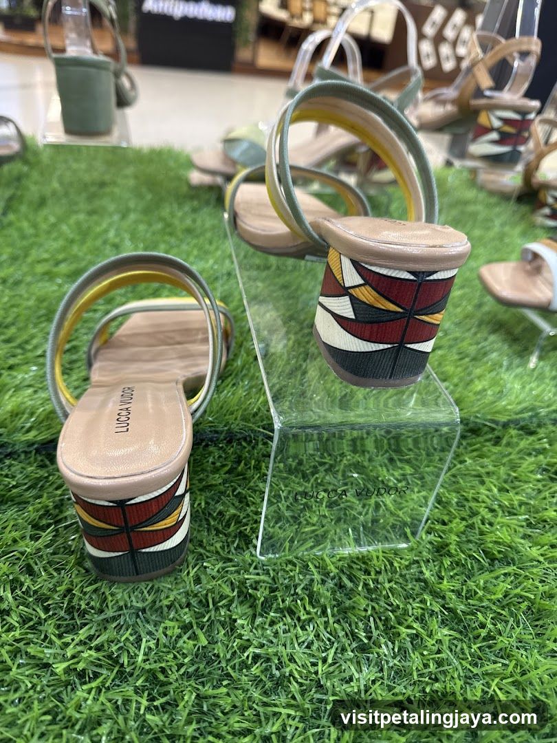 Shoe Display in Store