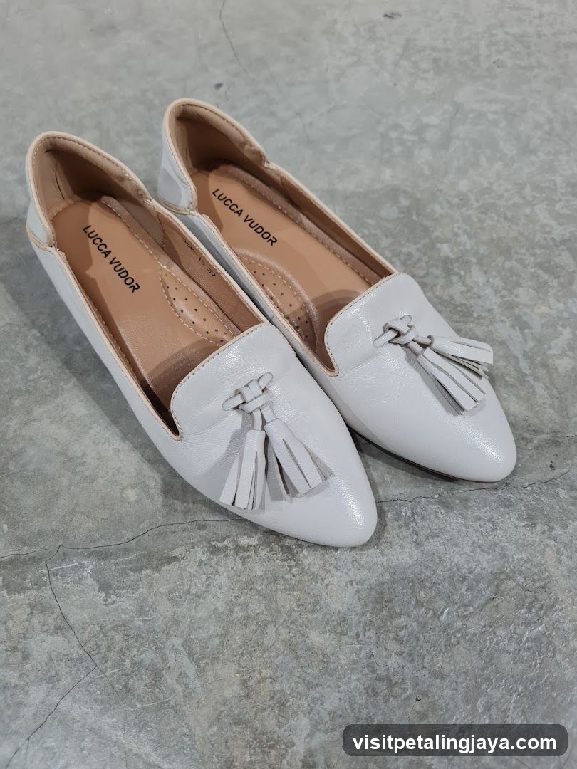 White Tassel Loafers
