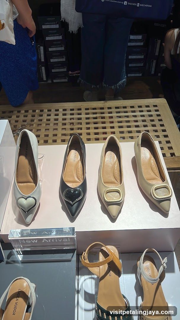 Shoe Display in Store