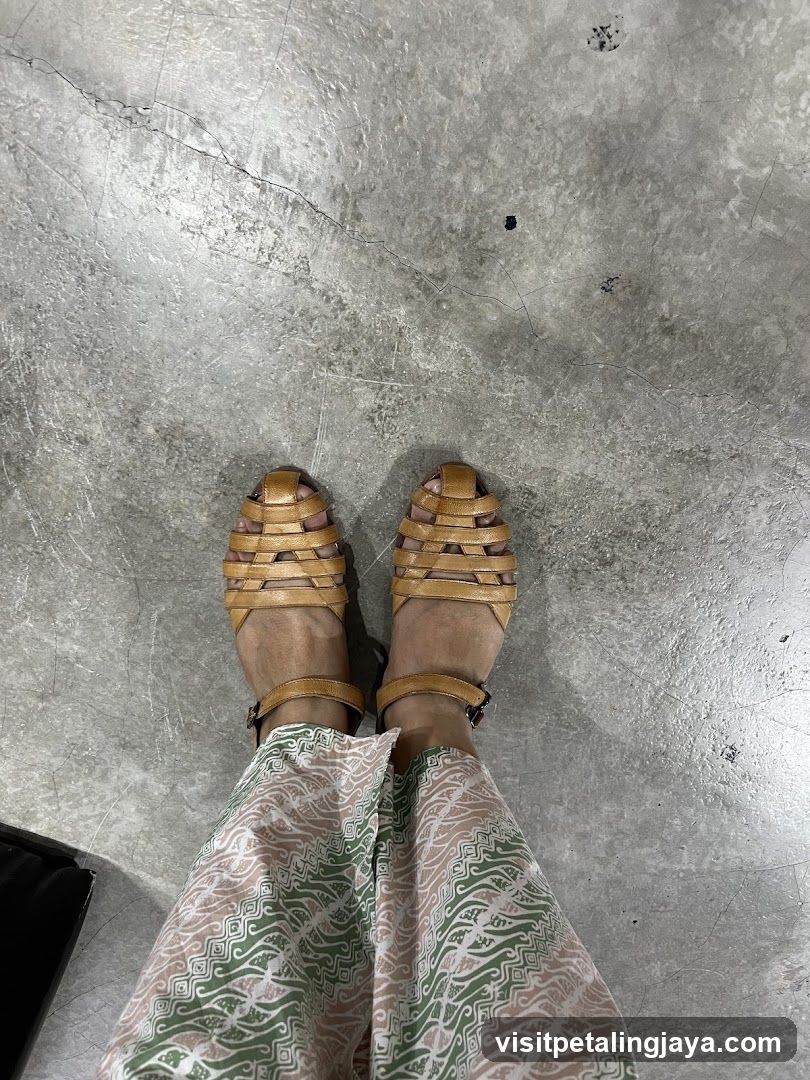 Footwear and Patterned Pants
